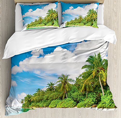 Turquoise Green White