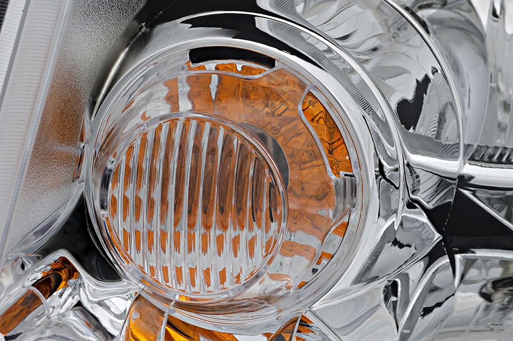 Jeep Compass Headlights Replacement Set - Compatible with 2011 2012 2013 Models - Halogen Driver & Passenger Side Lamps - Perfect for Night Driving & Off-Road Adventures
