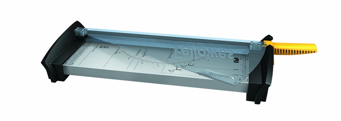 Fellowes Fusion 180 Paper Cutter (5410902) - Heavy Duty Guillotine Trimmer for Office, School & Craft Projects - 18