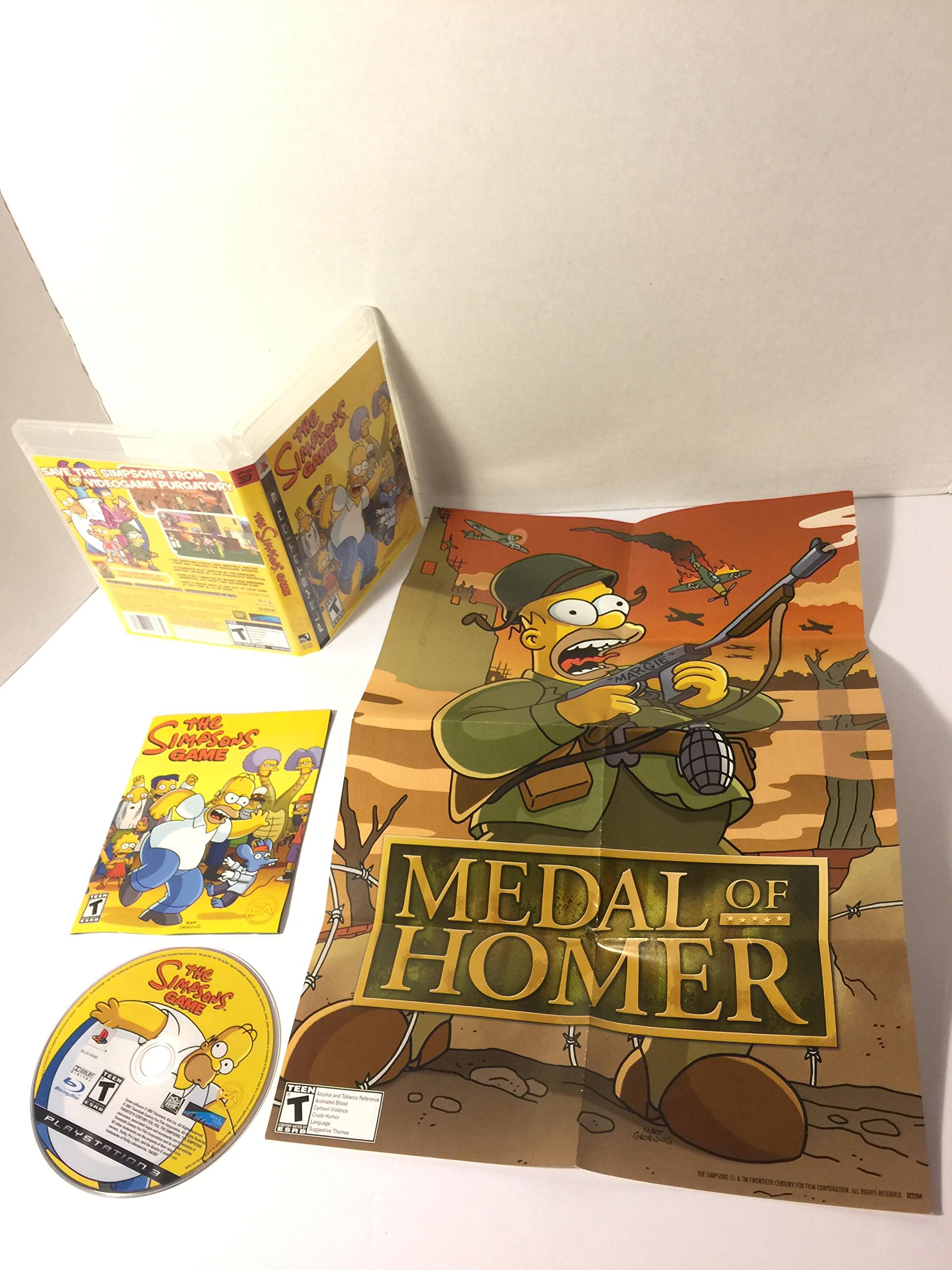 The Simpsons Game - Official Video Game for PC, PlayStation & Xbox | Family-Friendly Adventure & Comedy | Perfect for Fans of The Simpsons TV Show | Great for Game Nights & Birthday Gifts