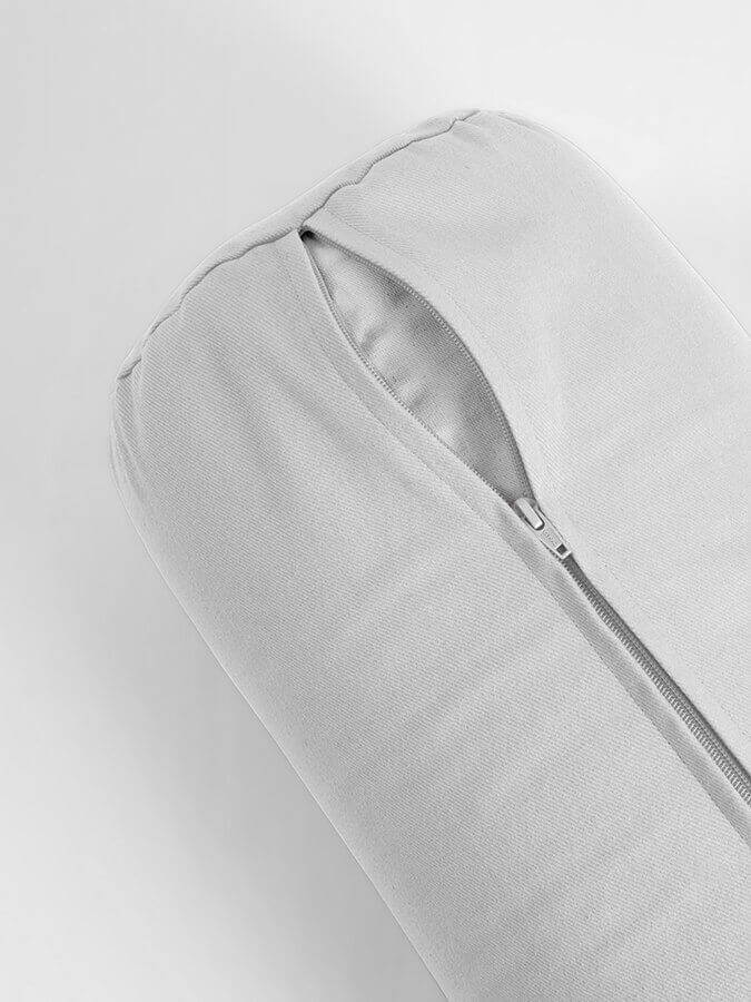 Organic Cotton Buckwheat Meditation Bolster Cushion for Yoga & Zen Relaxation - Perfect for Yoga Studios, Home Meditation & Stress Relief