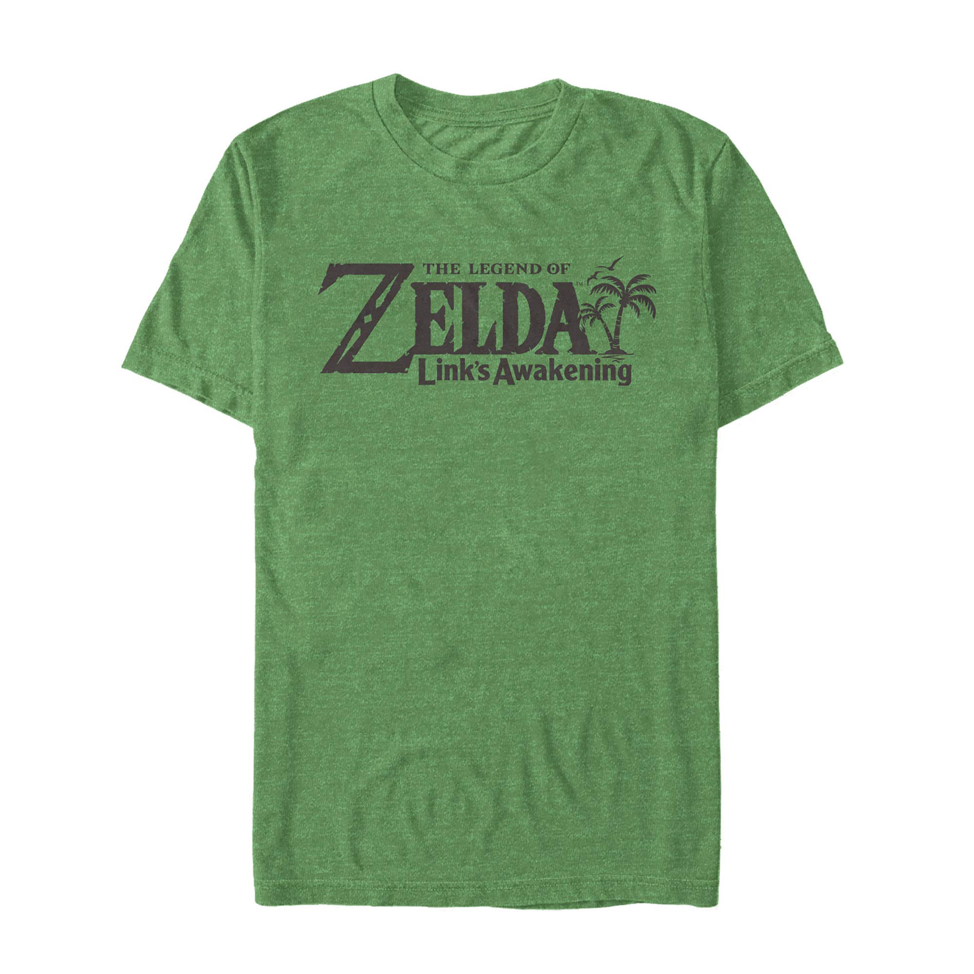 Nintendo Legend of Zelda Link's Awakening Switch Logo T-Shirt for Men - Official Gaming Tee for Zelda Fans & Casual Wear
