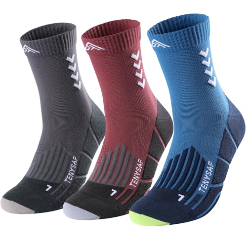 B-red Grey Blue-3pairs
