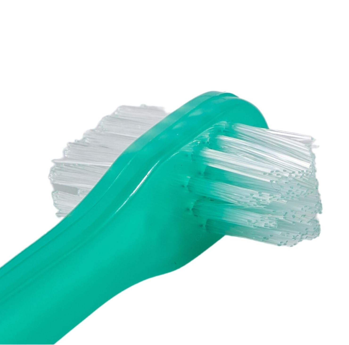 Vakly Denture Brush Pack of 10 - Hard Bristle for Dentures, Retainers & Mouth Guards - Dental Care Essential