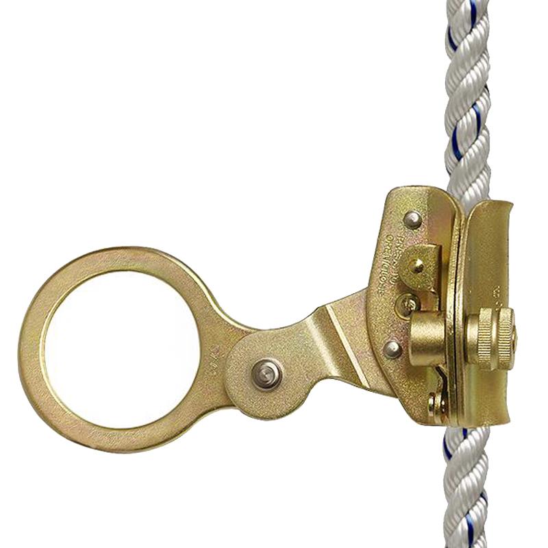 Fusion Terra Max Trailing Rope Grab 5/8 Inch - Heavy Duty Fall Protection for Construction, Roofing & Climbing - OSHA Compliant Safety Gear for Work at Height