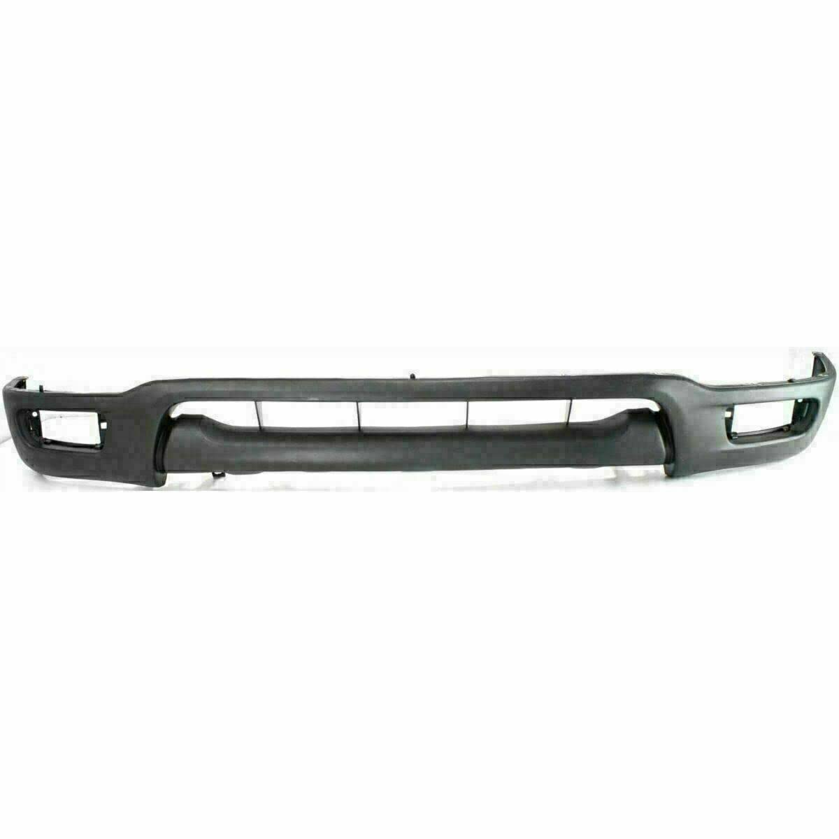 **2001-2004 Toyota Tacoma Front Bumper Replacement Kit – Primed Upper Filler, Lower Valance Panel, Fog Lights & Brackets (Left Driver & Right Passenger Side) – Direct Fit for Off-Road & Daily Driving**