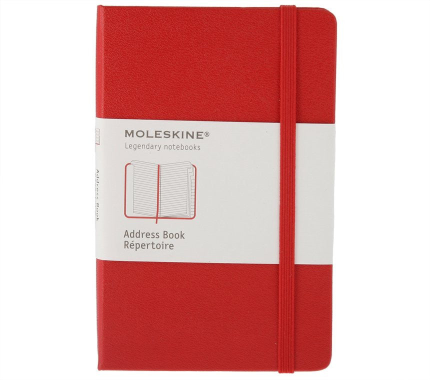 Moleskine Classic Ruled Notebook & Address Book - Hard Cover Journal for Writing, Note Taking & Organizing - Perfect for Work, School & Travel