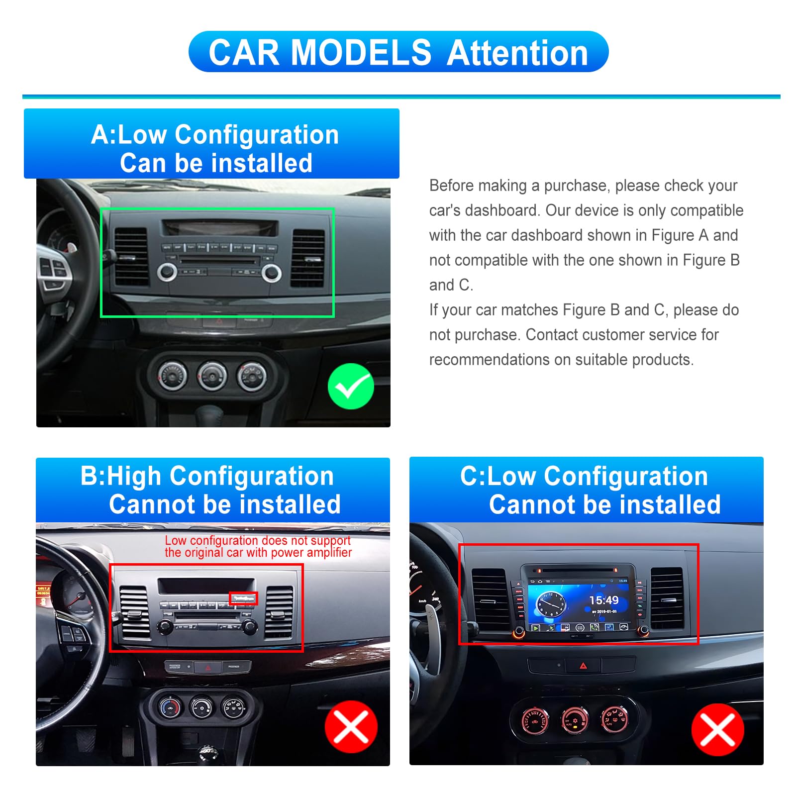 Mitsubishi Lancer 2007-2012 10.1