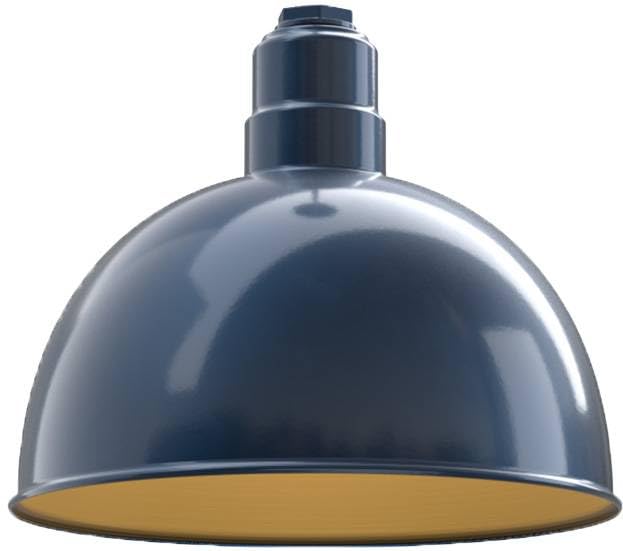 Gray Blue / Brass