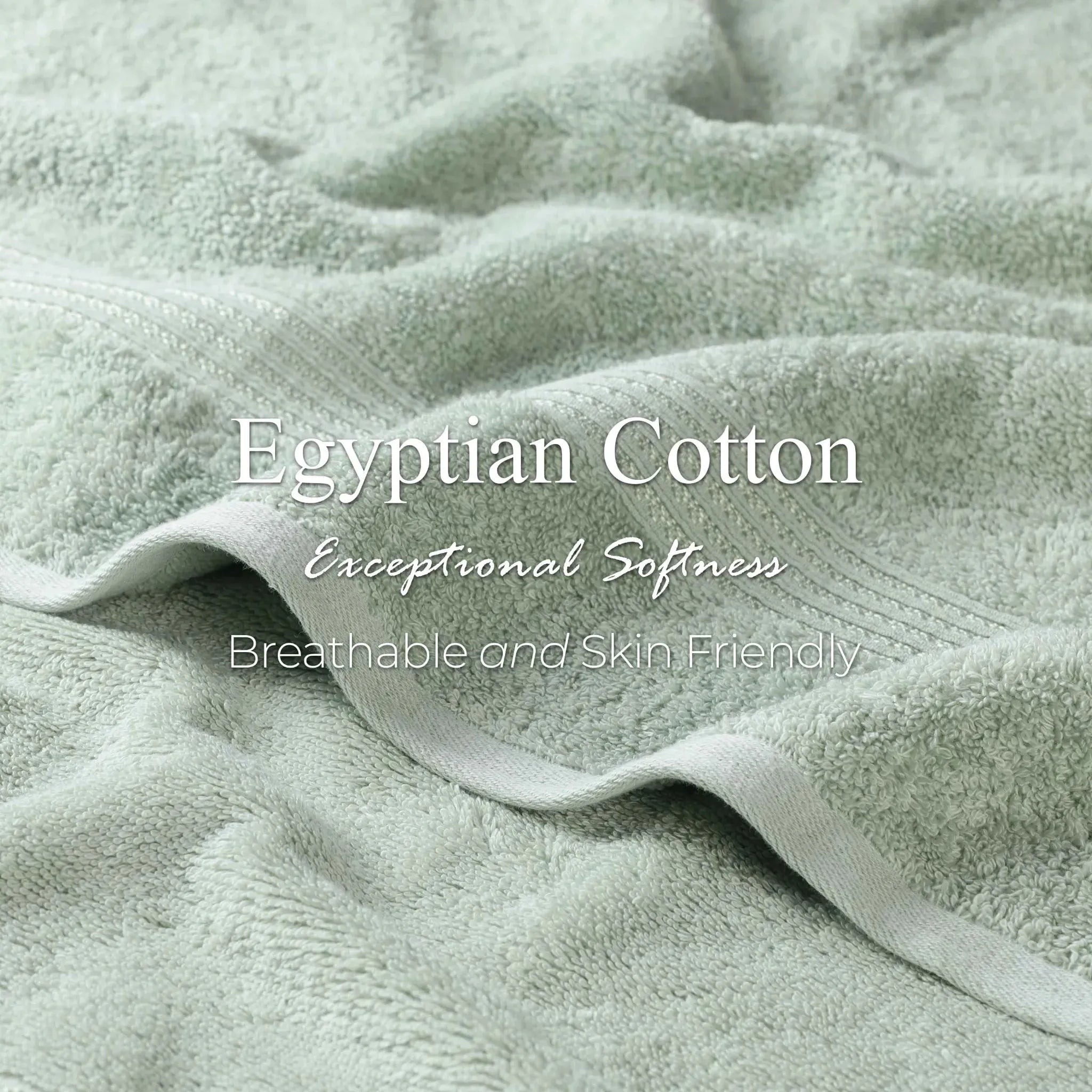Premium Egyptian Cotton Bath Towels Set of 4 - Ultra Soft & Highly Absorbent Luxury Towels for Spa, Hotel & Home Use