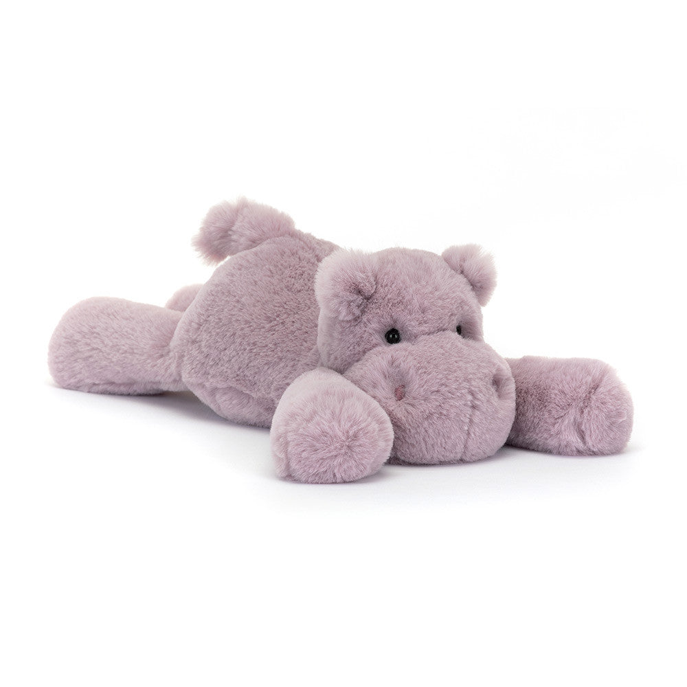 Smudge Hippo - Adorable Plush Stuffed Animal Toy for Kids & Collectors - Perfect for Gifts, Nursery Decor, and Cuddling