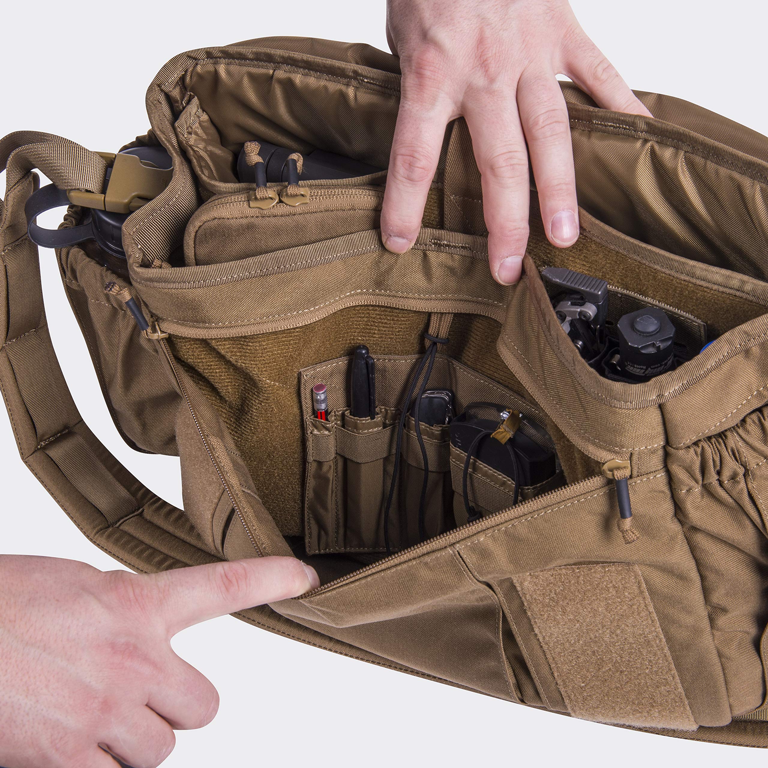 Helikon-Tex Urban Courier Bag - Durable Tactical Messenger Bag for Men & Women - Perfect for EDC, Work Commute & Outdoor Adventures