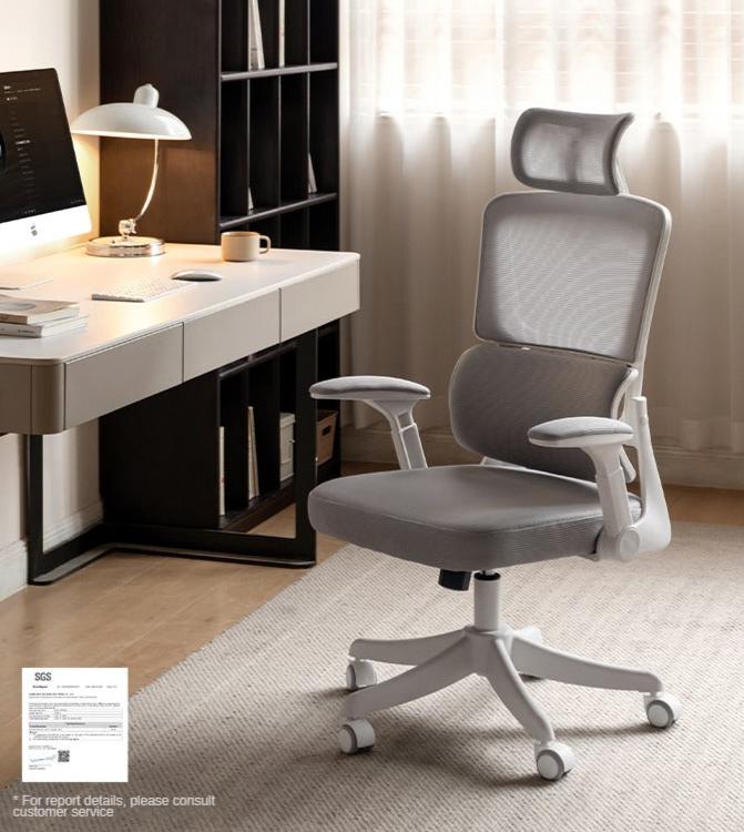 Ergonomic Office Chair with Lumbar Support - Comfortable Computer Desk Chair for Long Hours Sitting - Perfect for Home Office, Gaming, and Workspace