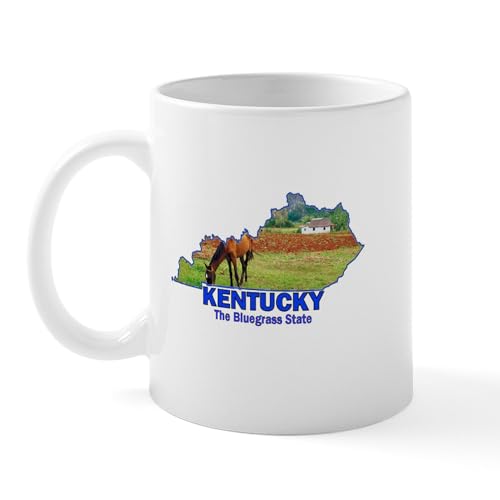 White - Kentucky . . . The Bluegrass Mug