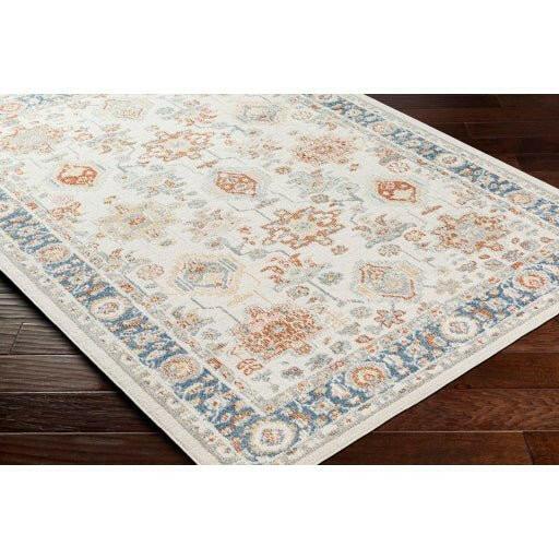 Premium Santana Rug 2303 - 7x9 Feet Soft Bohemian Area Rug for Living Room, Bedroom & Dining Room - Non-Slip, Washable & Durable Home Decor