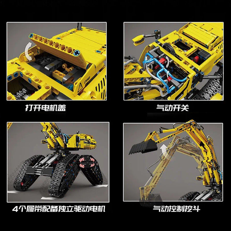 2237PCS MouldKing All-Terrain Excavator Building Blocks Set - Construction Toy for Adults & Kids, STEM Educational Gift for Engineering Enthusiasts | Perfect for Creative Play, Model Display, and Collector's Showcase