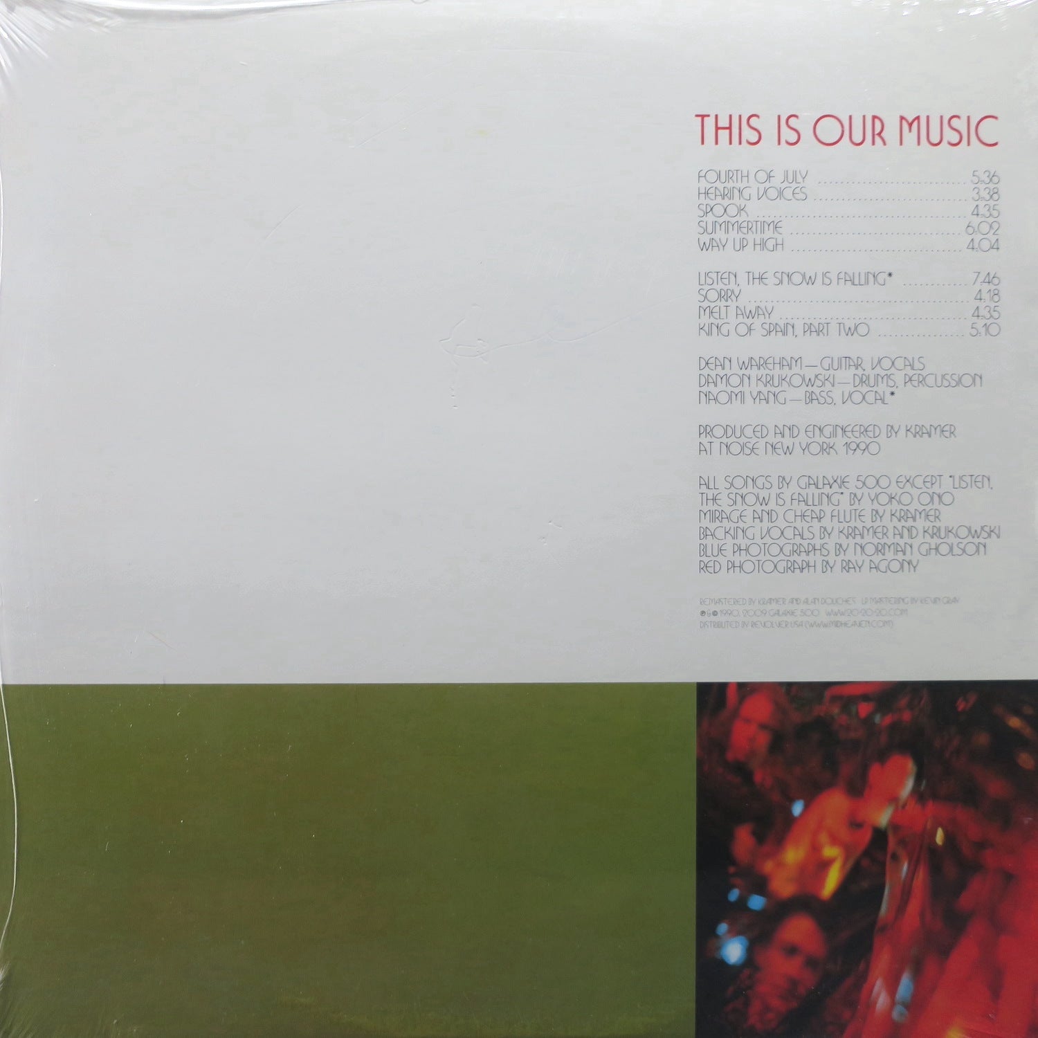 GALAXIE 500 'This Is Our Music' Vinyl LP Record - 1990 Indie Dream Pop Album - Perfect for Vinyl Collectors & Dream Pop Enthusiasts