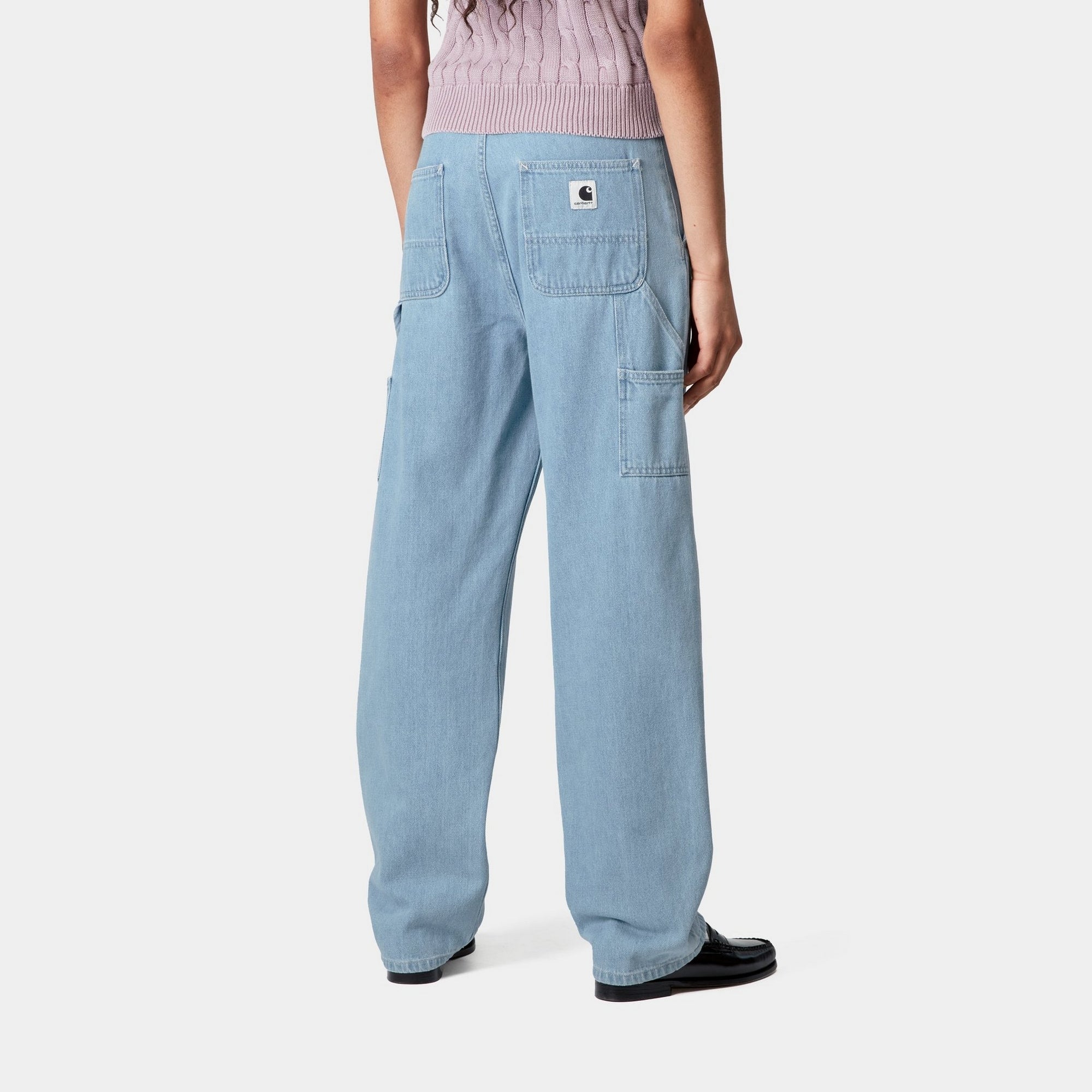 Pierce Pant Straight Denim Jeans for Men | Stone Bleached Blue | Perfect for Casual Wear, Office & Everyday Outfits