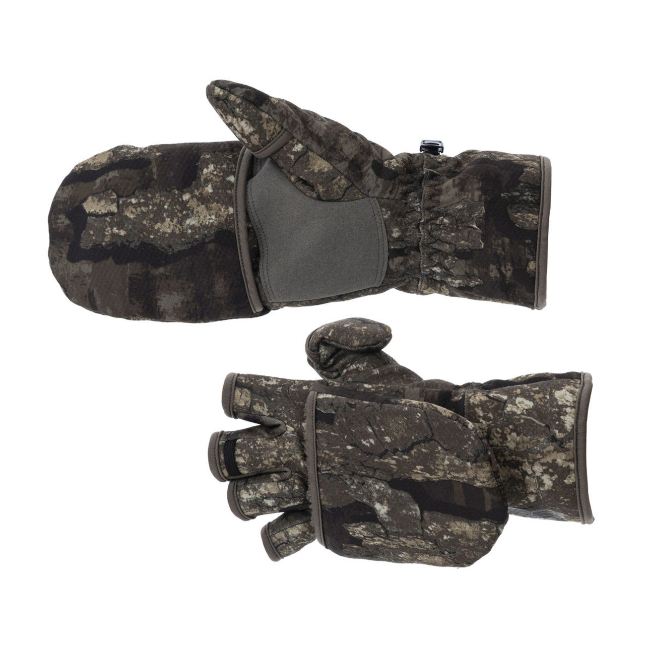 Sherpa Flip Top Mitten - Winter Gloves with Convertible Finger Cover - Warm Fleece Lined Hand Protection for Men & Women - Perfect for Snowboarding, Skiing, Hiking & Outdoor Activities
