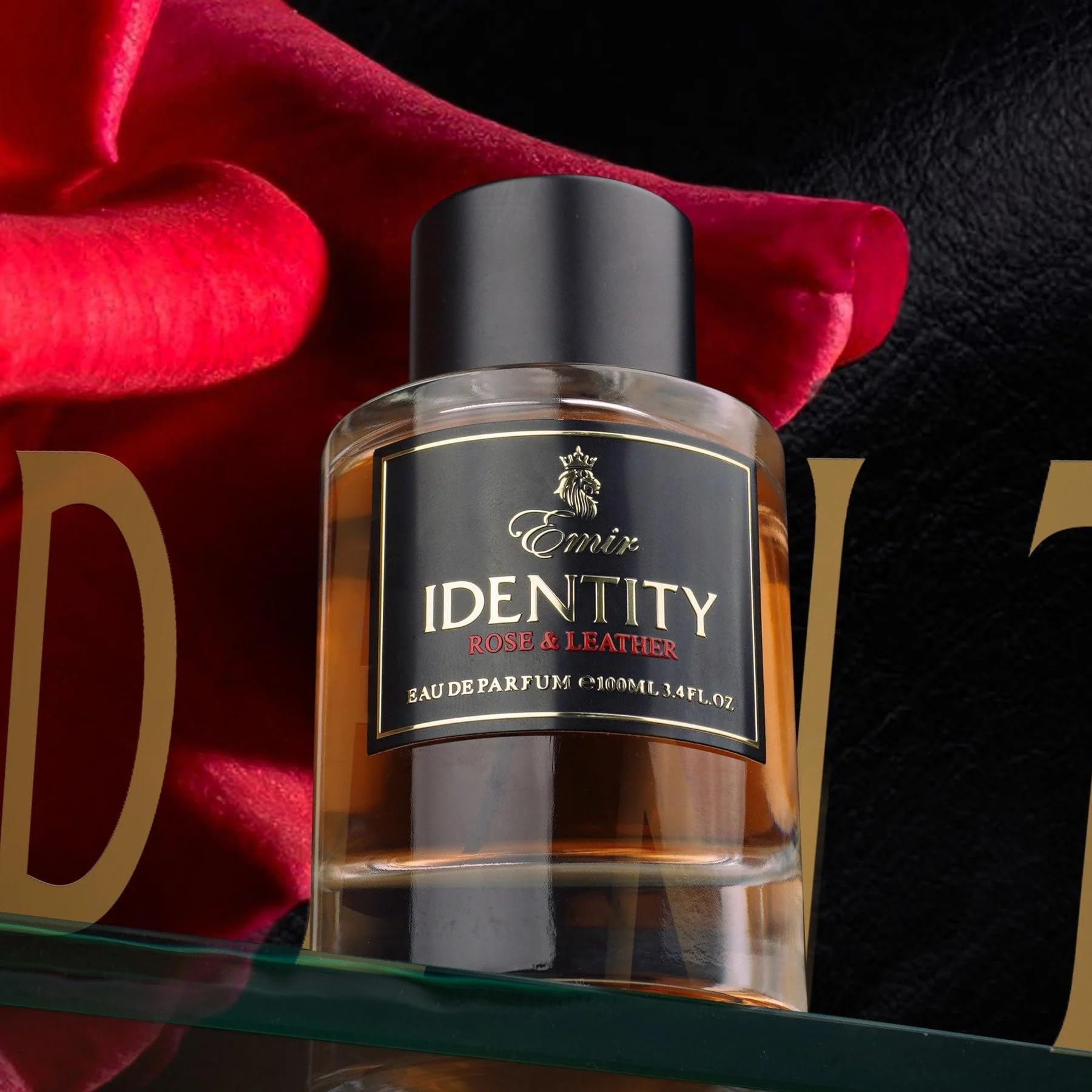 Identity Rose & Leather 100ml EDP Perfume for Women - Long Lasting Floral Scent, Luxury Fragrance for Date Night & Special Occasions