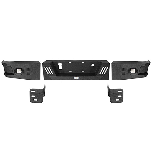 Full Width Front & Rear Bumper for 2007-2013 Toyota Tundra - Heavy Duty Off-Road Protection for Truck Enthusiasts | Perfect for Trail Riding, Overlanding & Tough Terrain Adventures