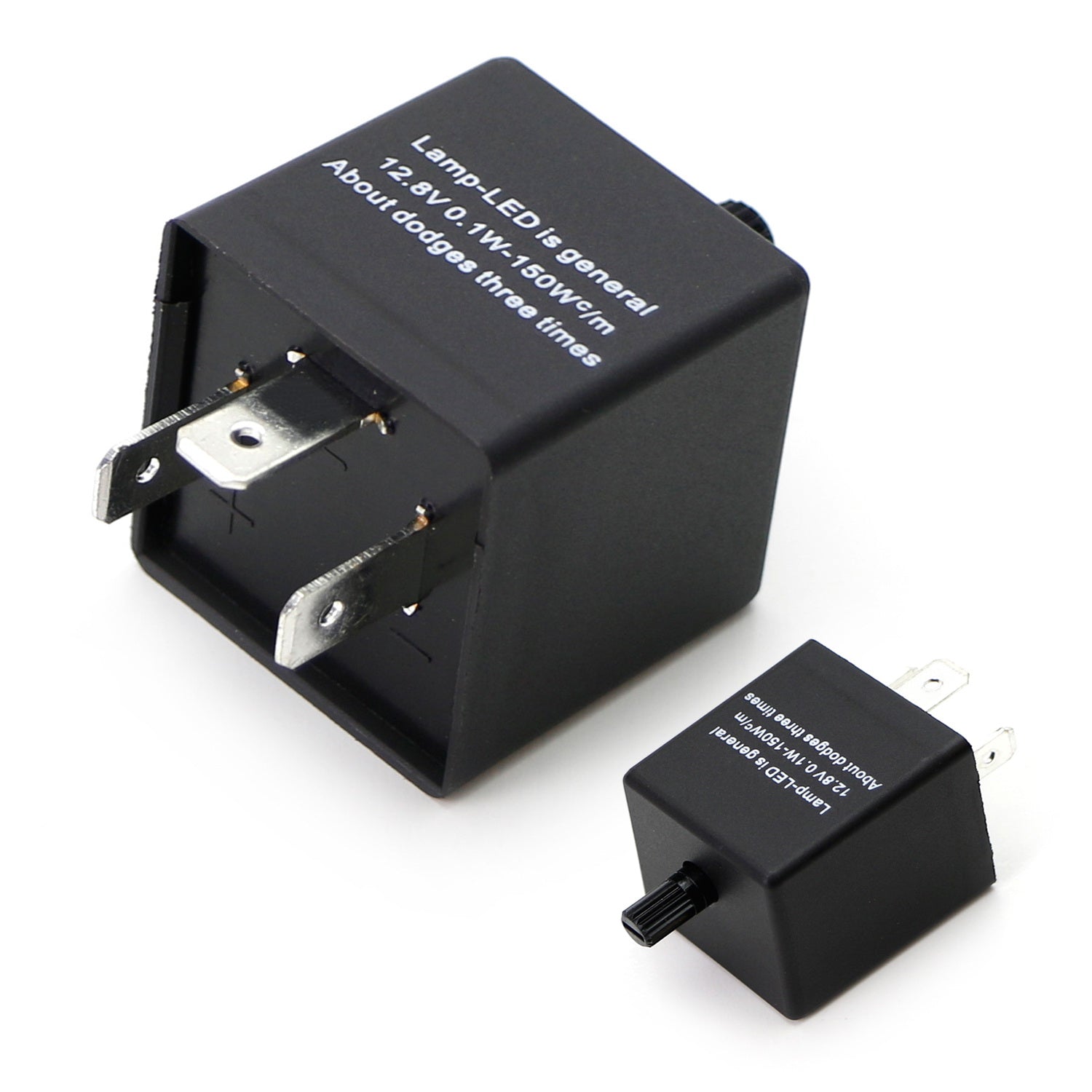 3 Pin CF13 CF13 EP34 Electronic Flasher Relay with Adjustable Speed - Fix for Turn Signal Issues in Cars, Trucks, Motorcycles & Trailers - Perfect for LED Conversion & Hyper Flash Problems