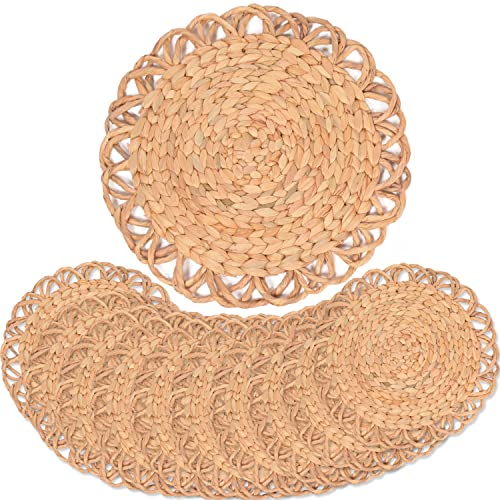 Flower Placemats 13.4in Set 10