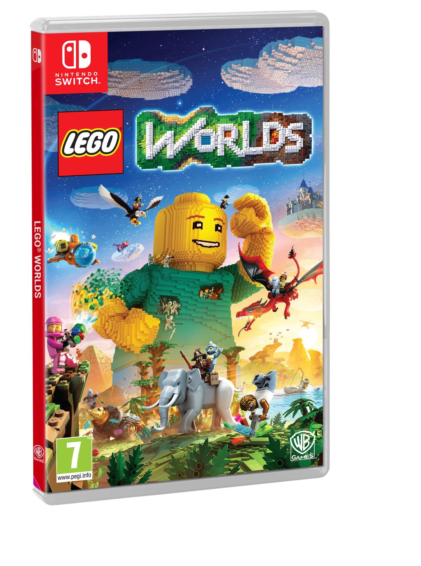 LEGO Worlds Building Set - Creative Construction Toy for Kids & Adults - Perfect for STEM Learning, Gift Ideas & Family Fun