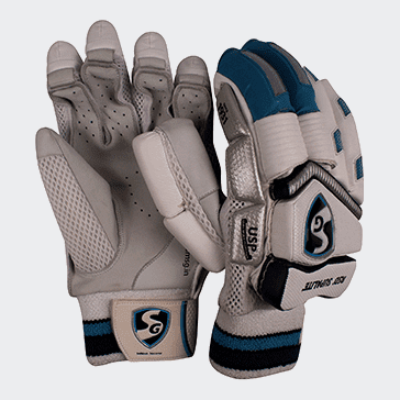 SG Rsd Supalite Cricket Batting Gloves Right Hand - Premium Leather Protection for Cricket Players - Perfect for Practice & Match Play