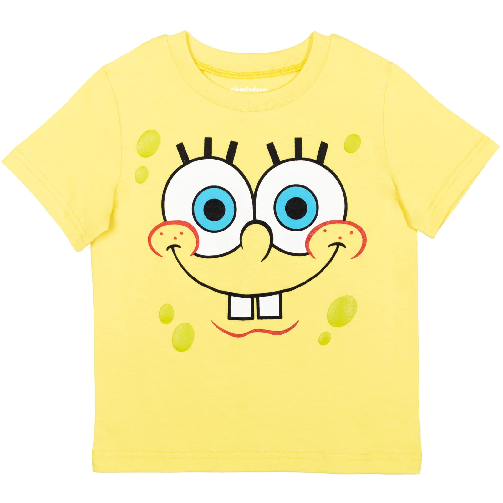 SpongeBob SquarePants Patrick Squidward Mr. Krabs 2-Pack Kids T-Shirts (Infant to Big Kid) - Cartoon Character Outfits for Playdates & Birthday Parties