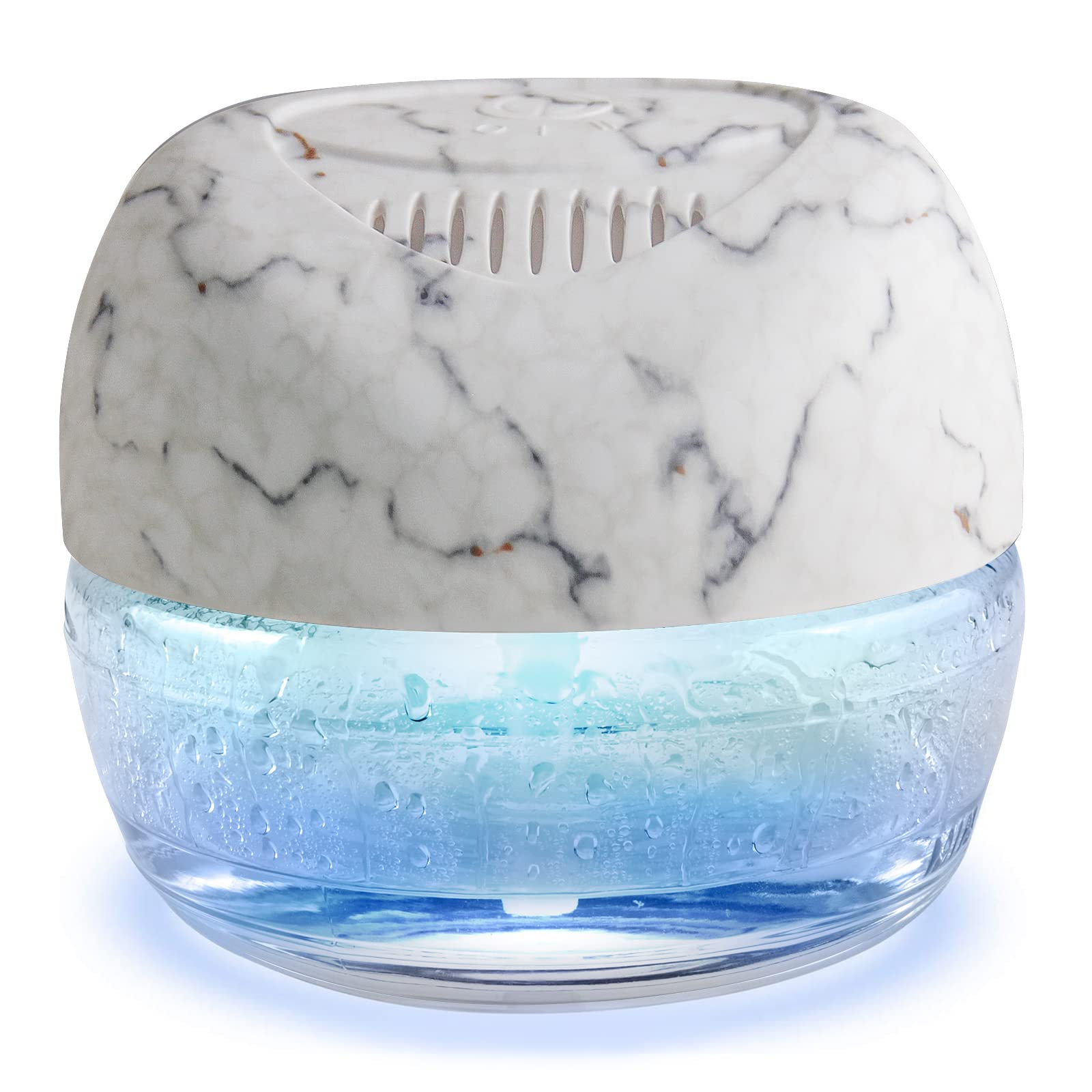 3-Pack Water-Based Air Purifier & Freshener with 7-Color LED Mood Light - Eliminates Odors, Humidifies & Purifies Air for Home, Bedroom, Office & Living Spaces