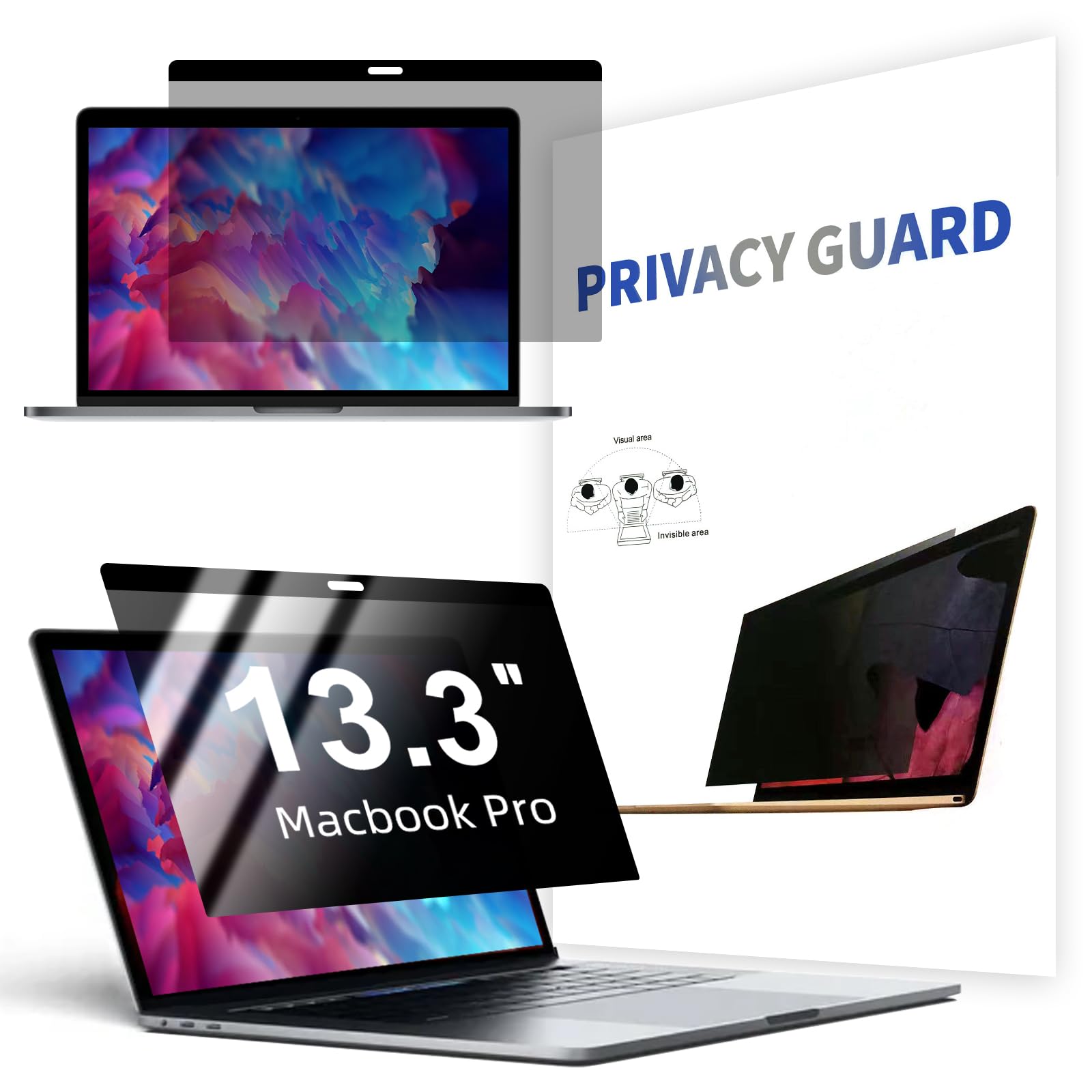 Ultra Slim Magnetic Privacy Screen Protector for MacBook Pro 13.3