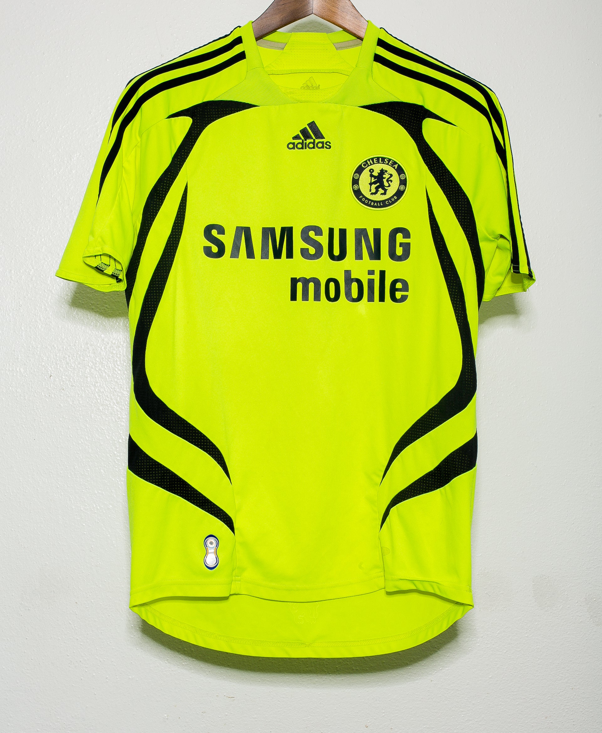 2007 Chelsea FC Away Jersey #8 Frank Lampard Soccer Shirt (Size S) - Perfect for Fans, Collectors & Match Day Outfits