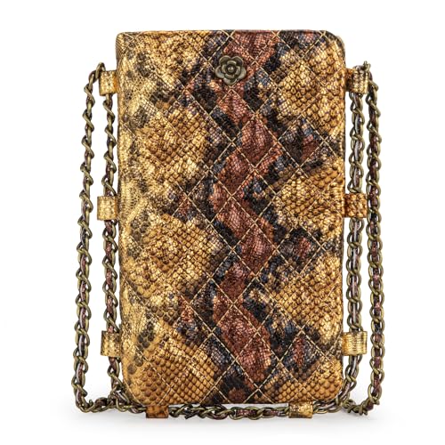 Serpentine Quilted Brown