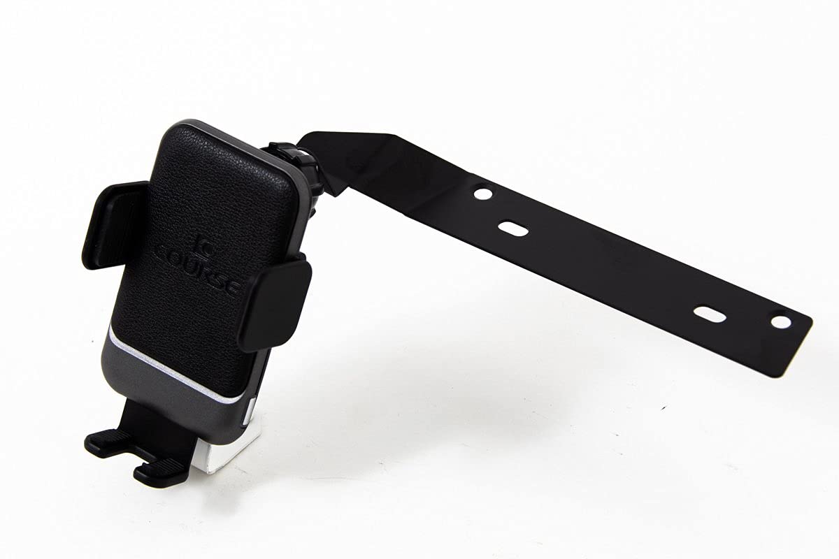 DirectFit Automatic Gripping Wireless Car Phone Mount & Charger for Dodge Ram 1500/2500/3500/4500/5500 (2013-2018) - Black - Hands-Free Charging Holder for Road Trips & Commuting