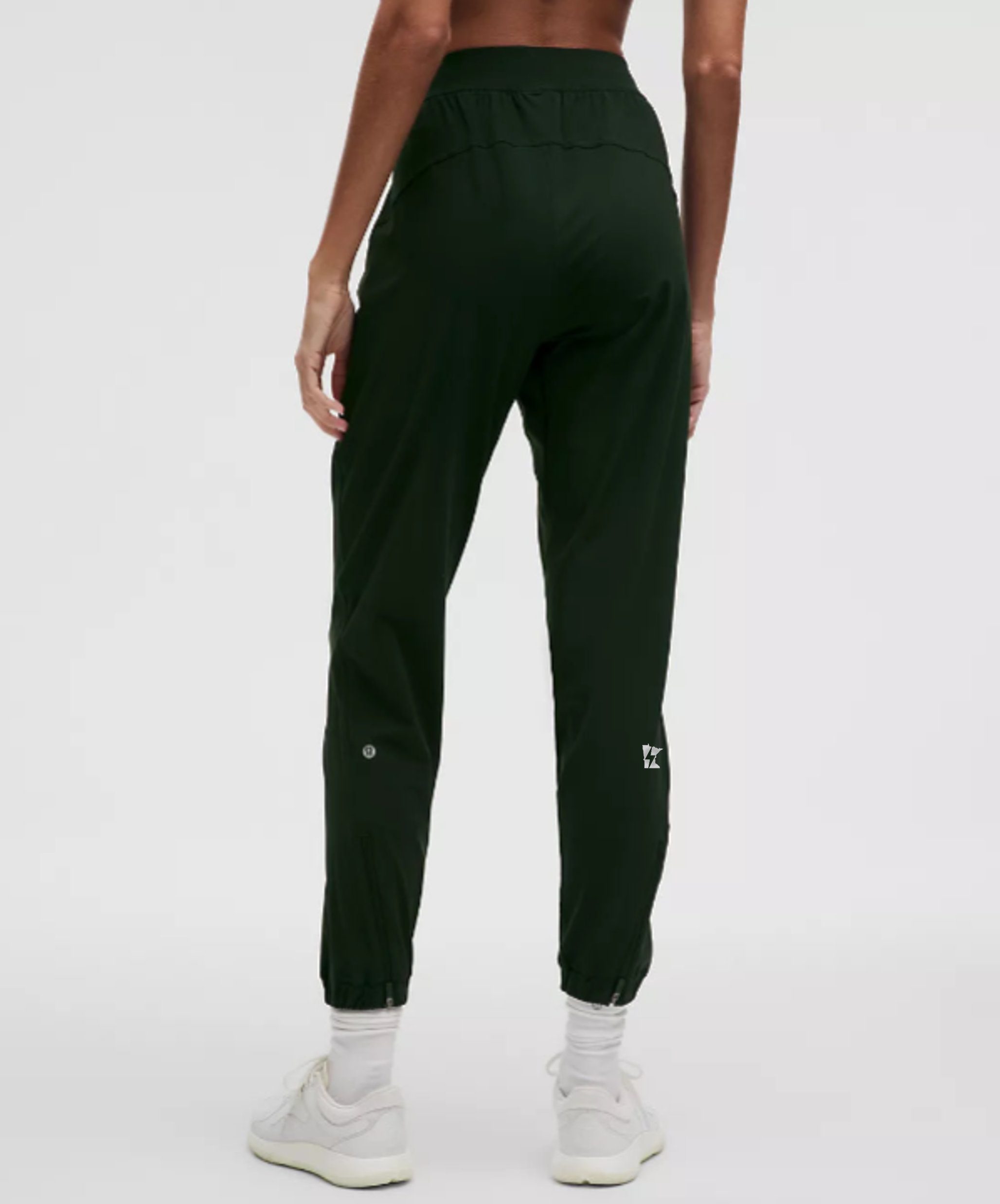 Women's High Rise Jogger Pants - Soft Stretchy Adaptive Workout Lounge Pants for Yoga Running Errands (Black) | Perfect for Gym, Travel & Casual Wear