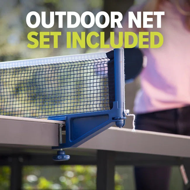 JOOLA Nova Pro Plus Outdoor Ping Pong Table - Professional Grade for Backyard, Patio & Game Room - Weatherproof & Durable for All Seasons