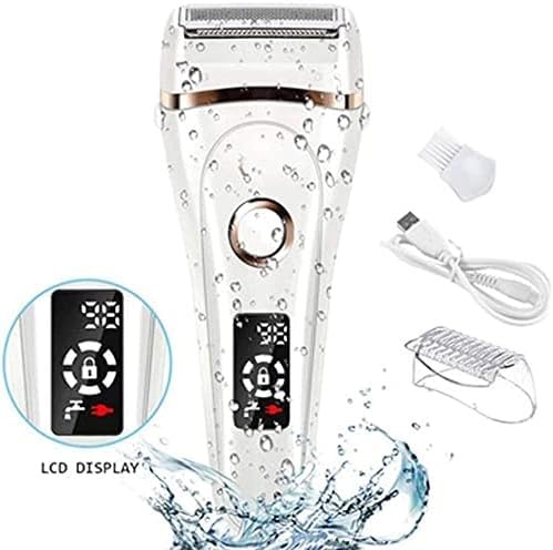 Best Cordless Epilator for Women & Men - Painless Hair Removal for Armpits, Legs & Bikini Area - Rechargeable Wet/Dry Electric Shaver & Trimmer - Perfect for Travel, Home & Gym Use