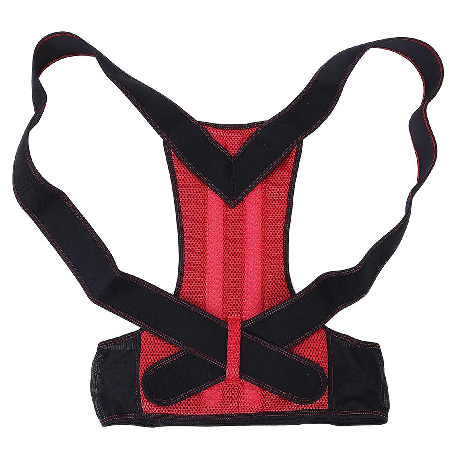 HBOY Adjustable Posture Corrector Belt for Men & Women - Unisex Back Brace Support for Hunchback & Spine Alignment - Size XL - Perfect for Office Work, Driving & Daily Comfort