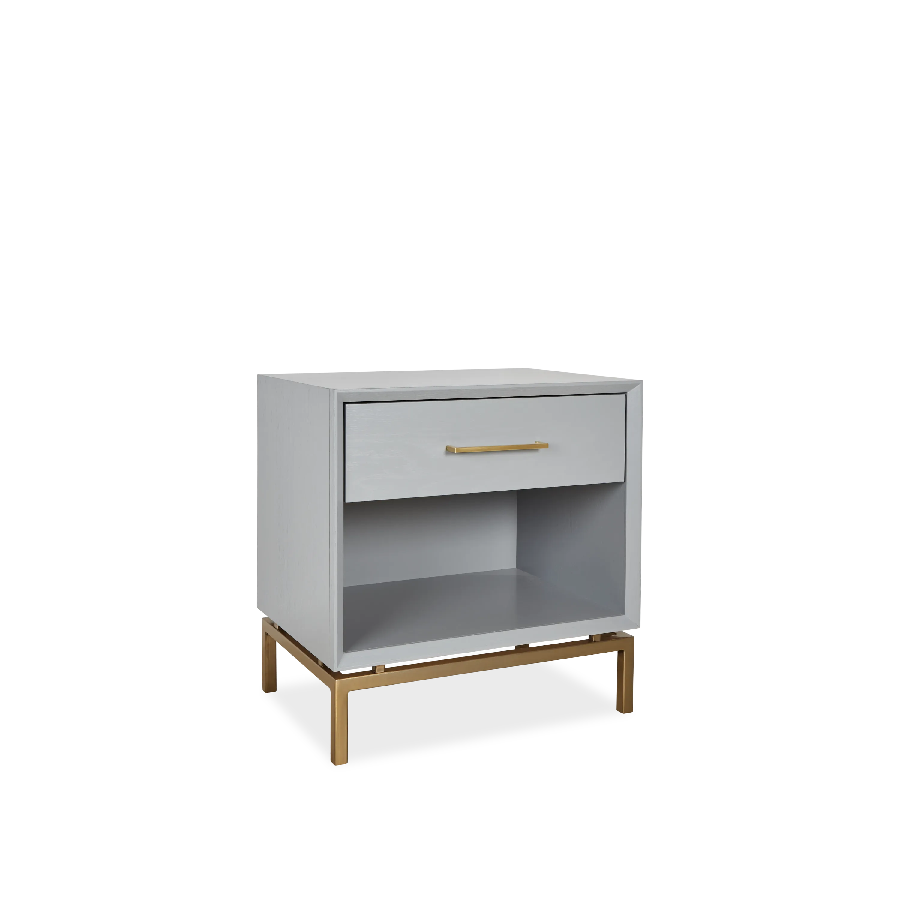 Modern Nightstand with USB Ports & Drawer - Stylish Bedside Table for Bedroom, Living Room, or Office - Perfect for Charging Devices & Storage