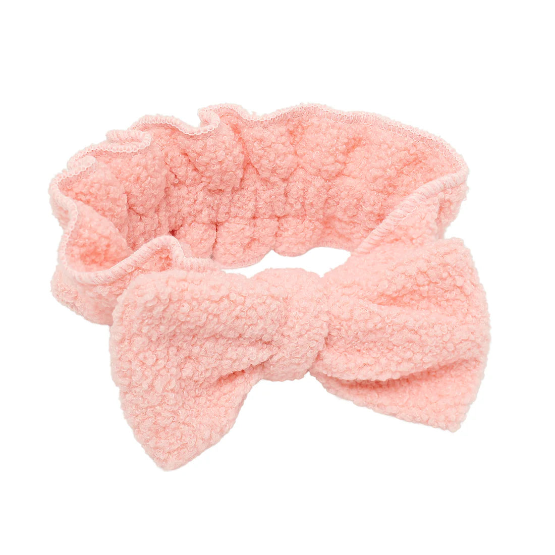 Spa Life Ruffle Spa Headband for Women - Soft & Absorbent Hair Band for Skincare, Facials, Makeup & Relaxation at Home or Salon