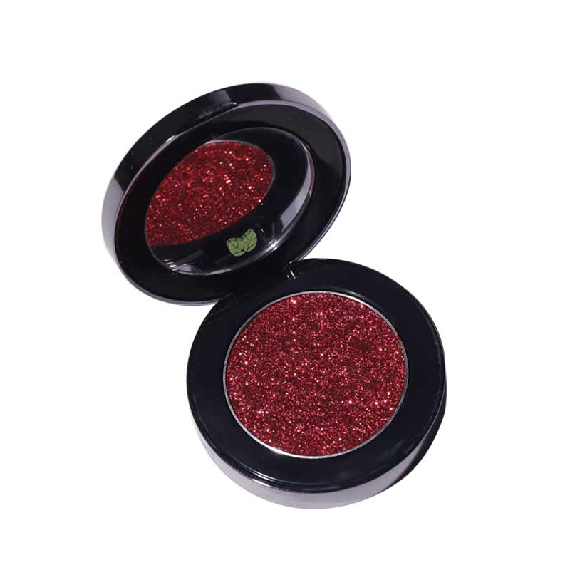 SUET NEI Glitter Red Diamond Single Eyeshadow - Long Lasting Pigmented Makeup for Party & Night Out Looks