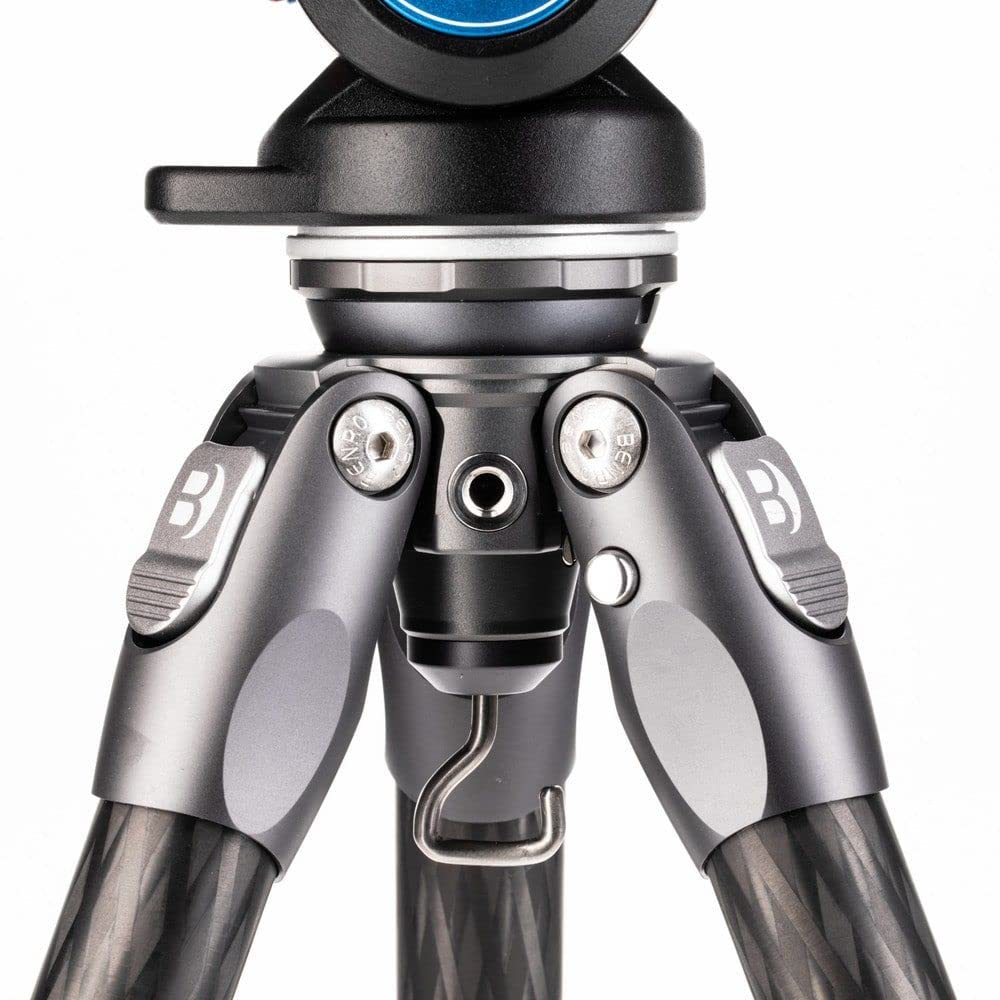 Benro Tortoise TTOR24CLV Carbon Fiber Tripod with Leveling Base - Lightweight & Sturdy for Travel, Photography, and Videography