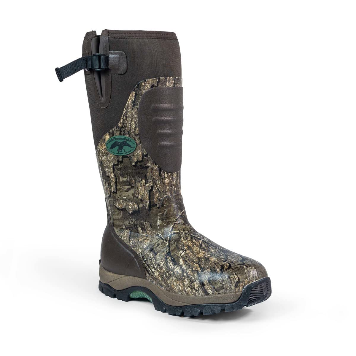 Duck Commander x Huntsman Men's Insulated Waterproof Hunting Boots - Lightweight Camouflage Rubber Boots for Outdoor Hunting, Fishing & Winter Activities