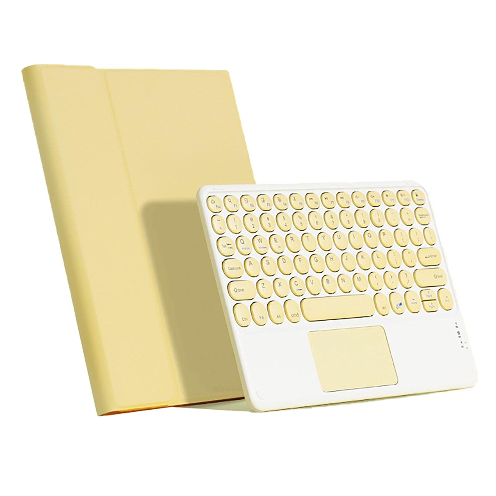 Bluetooth Keyboard Case for iPad Air 1/Air 2 9.7 Inch - Slim Leather Folio Cover with Touchpad | Perfect for Work, Travel & Home Office Use
