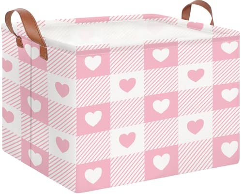 Pink Check Love