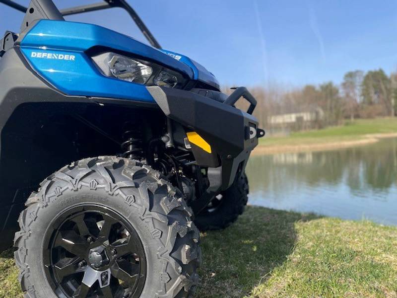 14742 EMP Defender Front Bumper & Brush Guard for Off-Road Protection - Heavy Duty Steel Bumper with Winch Mount for Jeep, Truck & SUV | Perfect for Trail Riding, Rock Crawling & Adventure Off-Roading