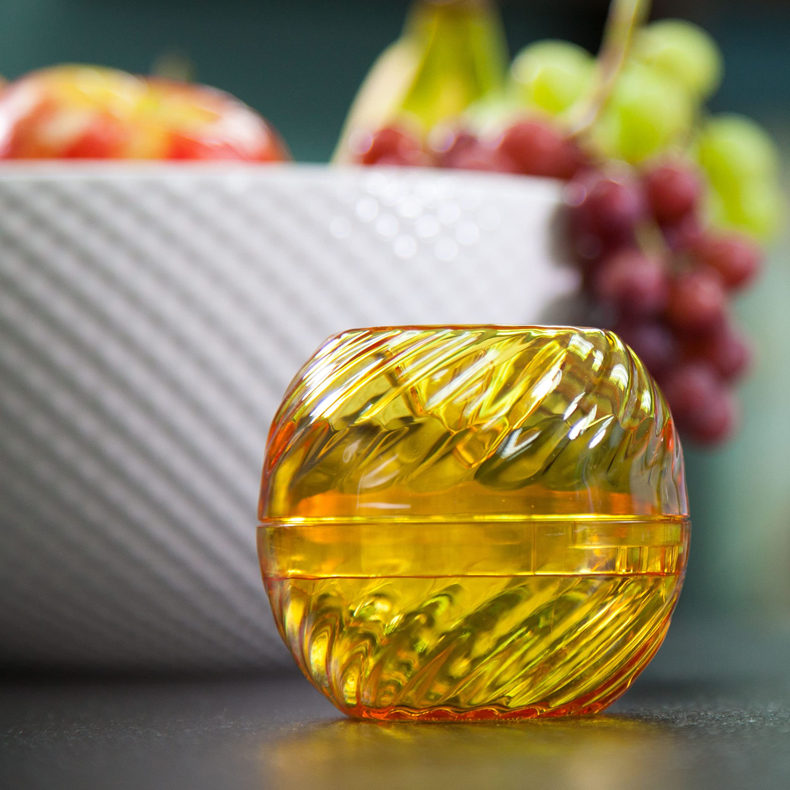 FlyFix Indoor Fruit Fly Trap - Effective Gnat & Fruit Fly Catcher - Easy to Use Kitchen Pest Control - Food-Based Lure Attractants - Ideal for Kitchens, Dining Rooms & Bars (Pink) | Eliminate Fruit Flies Around Fruits, Trash Cans & Compost Bins