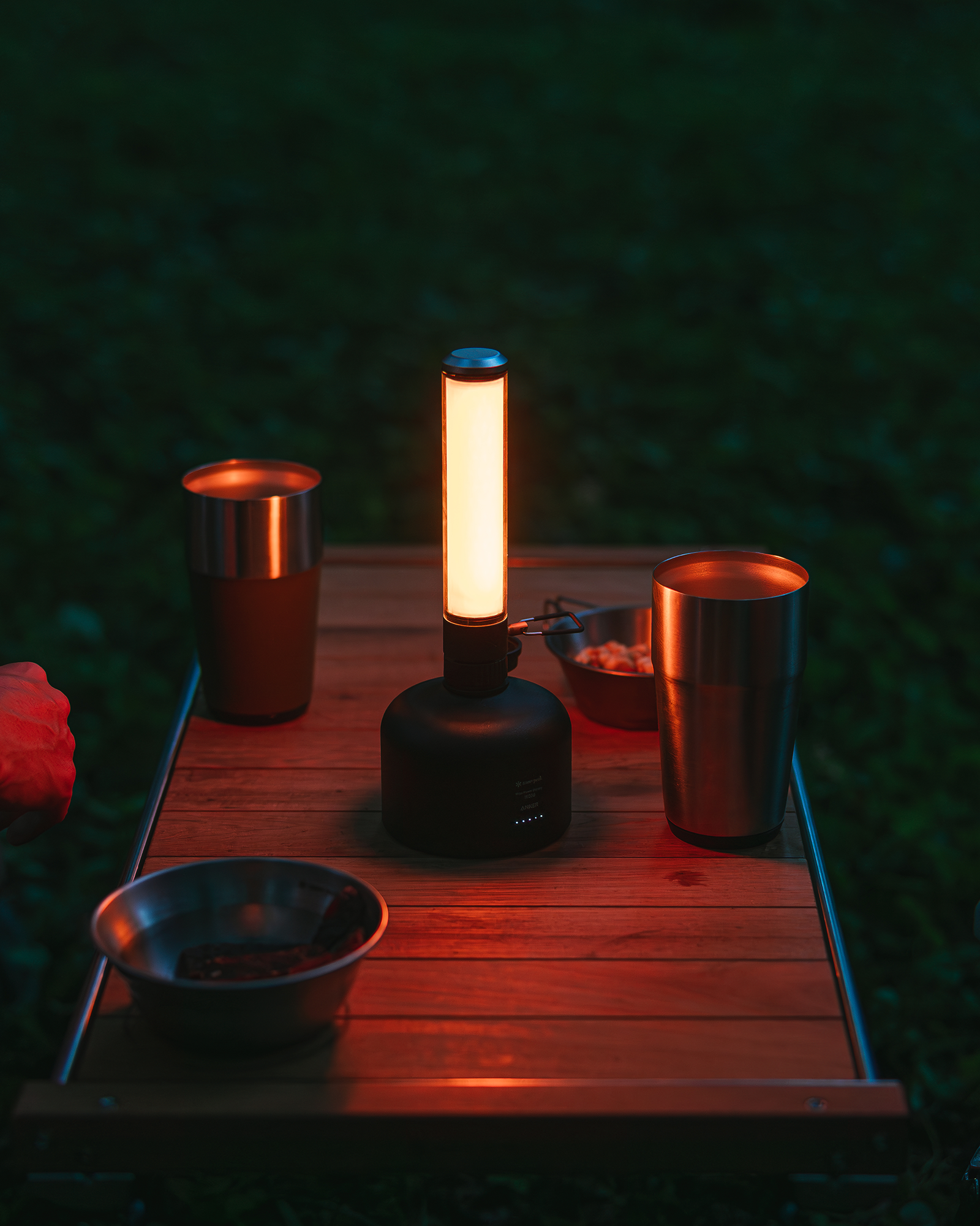 GigaPower LED Camping Lantern - Portable Rechargeable Tabletop Light for Outdoor, Emergency, Hiking & Home Use