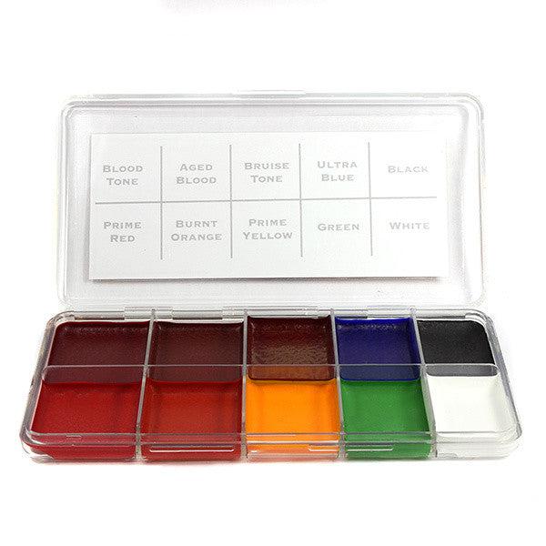 Professional Skin Illustrator FX Palette - High-Quality Makeup Palette for Special Effects & Body Painting - Perfect for Halloween, Cosplay, and Theatrical Makeup